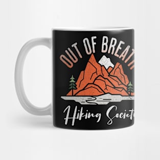 Out of Breath Hiking Society Mug